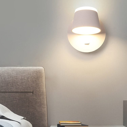100423 Mason Μεταλλική Απλίκα LED 6W Λευκό Ημέρας 4000K Λευκό