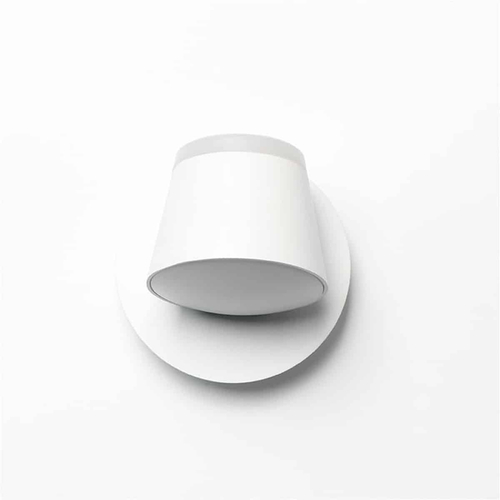 100080WH MASON Φωτιστικό Τοίχου/Απλίκα LED 6W AC 220V Λευκό Μεταλλικό Θερμό Λευκό 3000K