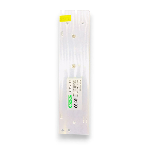 101526 Μεταλλικό Τροφοδοτικό LED 240W 10A - AC 220-240V σε DC 24V - IP20 - 2 Χρόνια Εγγύηση