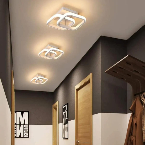 Oliya-W Μεταλλικό Φωτιστικό Οροφής 40Watt CCT μέσω διακόπτη