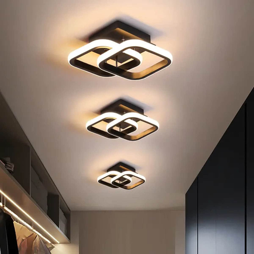 Oliya-B Μεταλλικό Φωτιστικό Οροφής 40Watt CCT μέσω διακόπτη