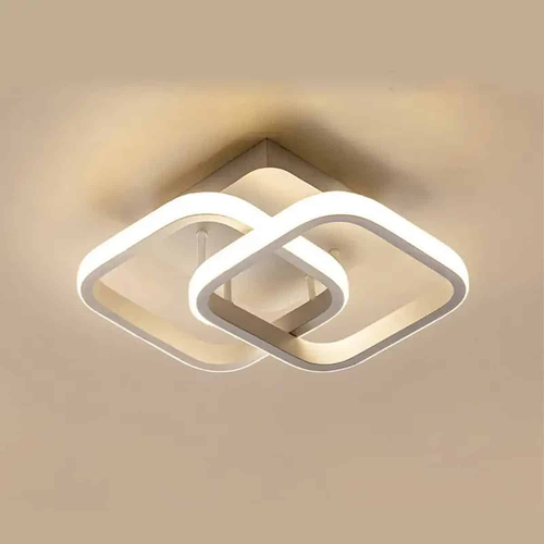Oliya-W Μεταλλικό Φωτιστικό Οροφής 40Watt CCT μέσω διακόπτη