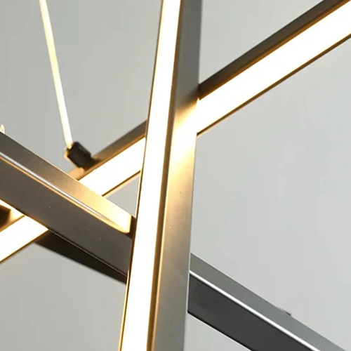 Prisma Πολυέλαιος Οροφής LED Dimmable CCT 80W D72 με Χειριστήριο - Μοντέρνος LED Φωτισμός Οροφής
