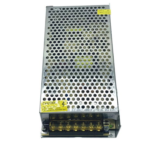 100068 Μεταλλικό Τροφοδοτικό LED 120W 10A - AC 220-240V σε DC 12V - IP20 - 2 Χρόνια Εγγύηση