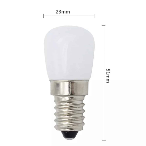 100305 LED Λαμπάκι Ψυγείου E14 3W Ψυχρό Λευκό – Ιδανικό για Αντικατάσταση Λαμπτήρων Πυράκτωσης 30W