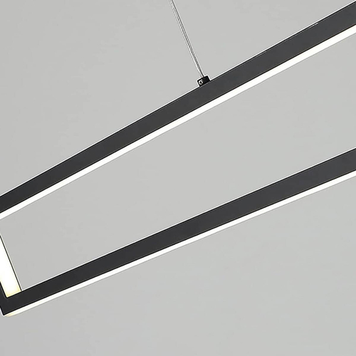 GB6381 LED Minimal Μεταλλικό Κρεμαστό Φωτιστικό 35W CCT & Dimmable με Χειριστήριο