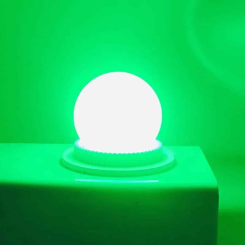 100091 Λάμπα LED E27 G45 Γλομπάκι 2W 80lm 260° AC 220-240V IP20 Φ4.5 x Υ6.9cm - 2 Χρόνια Εγγύηση Πορτοκαλί