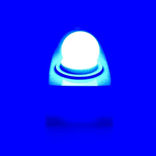 100091 Λάμπα LED E27 G45 Γλομπάκι 2W 80lm 260° AC 220-240V IP20 Φ4.5 x Υ6.9cm - 2 Χρόνια Εγγύηση Ψυχρό Λευκό