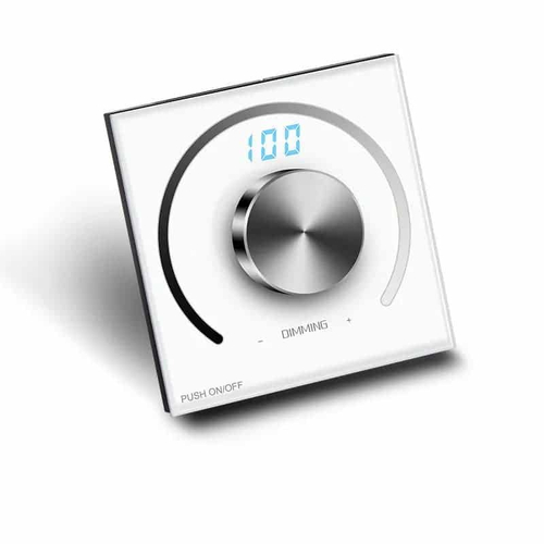 LED Digital Dimmer Τοίχου 144W/288W 12/24V DC