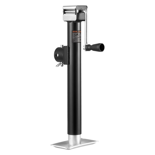 VEVOR Trailer Jack Weld-on Pipe Mount Swivel Trailer Jack 5000 lbs 15" Travel | VEVOR US