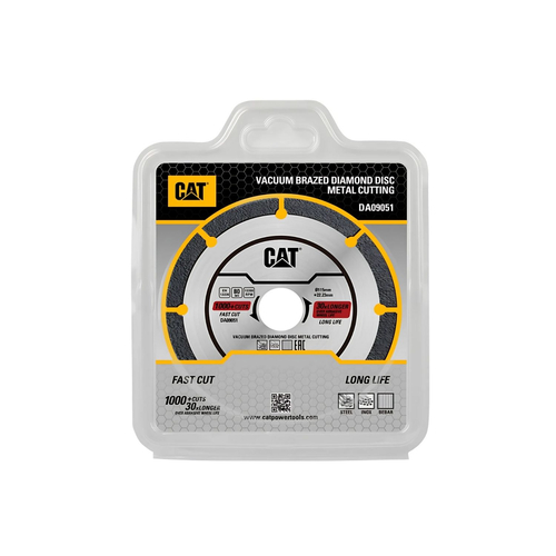 CAT Δίσκος κοπής inox διαμαντέ 115mm DA09051