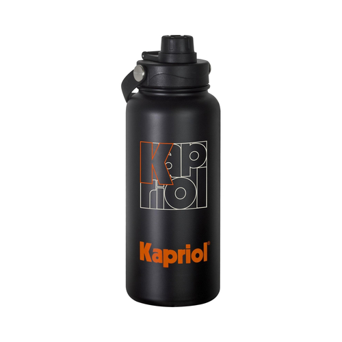 Παγούρι θερμός αλουμινίου μαύρο 1L / 25065