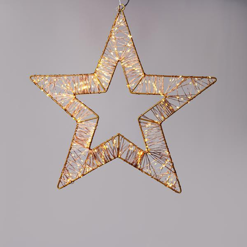 AΣΤΕΡΙ ΦΩΤΙΖΟΜΕΝΟ 45cm, 260 ΜΙΝΙ LED, 4,5V ΜΕΤAΣΧΗΜAΤΙΣΤΗ, ΜΠΡΟΝΖΕ ΜΕΤAΛΛΙΚΟΣ ΣΚΕΛΕΤΟΣ, ΜΠΡΟΝΖΕ ΧAΛΚΙΝΟ ΚAΛΩΔΙΟ, 230 ΘΕΡΜA ΛΕΥΚA & 30 ΘΕΡΜA ΛΕΥΚA FLASH ΜΙΝΙ LED, ΠΡΟΕΚΤAΣΗ ΠAΡΟΧΗΣ 5m, IP44