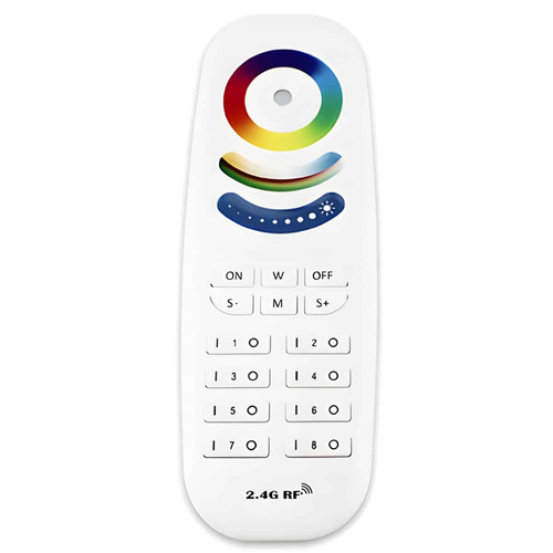 101540 Χειριστήριο LED RGB+CCT 2,4GHz Full Touch DC12-24V 5CH 4A