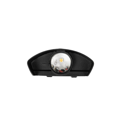 GLOBOSTAR® SIXOAD 60676 Μοντέρνο Φωτιστικό Τοίχου - Απλίκα LED 4W 500lm 30° AC 220-240V Αδιάβροχο IP65 Θερμό Λευκό 2700K - CREE XPE Chip & TÜV SÜD Driver - Μαύρο Ματ - Μ8.5 x Π3.5 x Υ8cm - 5 Χρόνια Εγγύηση