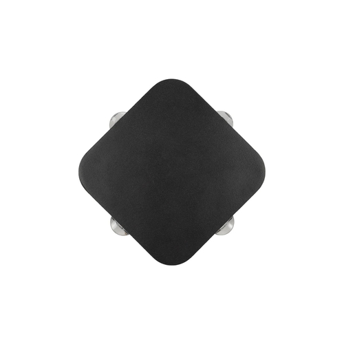 GLOBOSTAR® LUZ 60688 Μοντέρνο Φωτιστικό Τοίχου - Απλίκα LED 8W 1000lm 10° AC 220-240V Αδιάβροχο IP65 Θερμό Λευκό 2700K - CREE XPE Chip & TÜV SÜD Driver - Μαύρο Ματ - Μ13.5 x Π4.5 x Υ13.5cm - 5 Χρόνια Εγγύηση