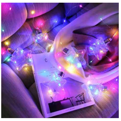 Χριστουγεννιάτικα φώτα LED - Stars - 272384 - RGB