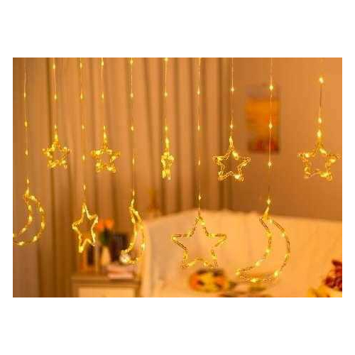 Χριστουγεννιάτικα φώτα LED - Κουρτίνα - 3m/10 - 272305 - Warm White