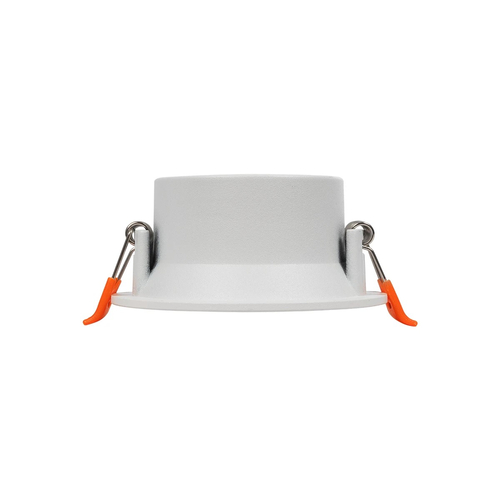 kelvo® DELTA 60630 Χωνευτό Κινούμενο Φωτιστικό Downlight Σποτ με Ντουί 1 x GU10 AC 220-240V IP20 - Λευκό Ματ - Μ8.5 x Π8.5 x Υ3.5cm / Q7.5cm