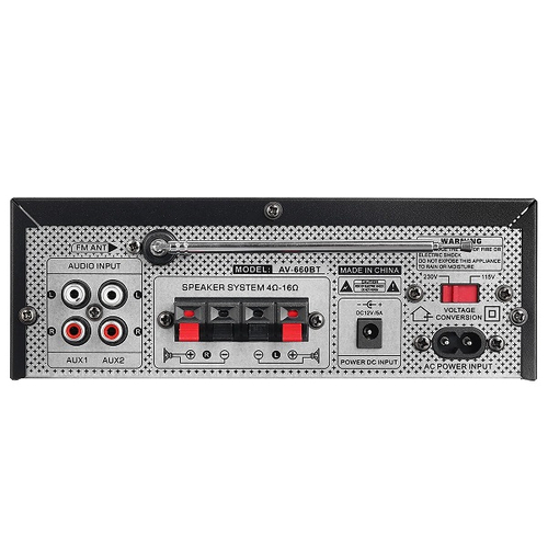 Στερεοφωνικός ραδιοενισχυτής - 660BT - 996604