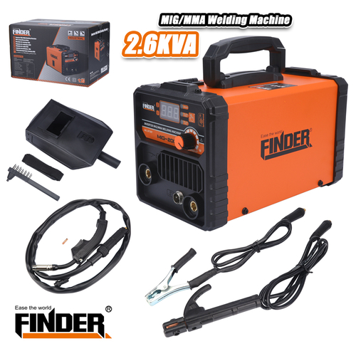 Μηχάνημα ηλεκτροκόλλησης - Inverter - 200Α - MIG/MMA - Finder - 197397