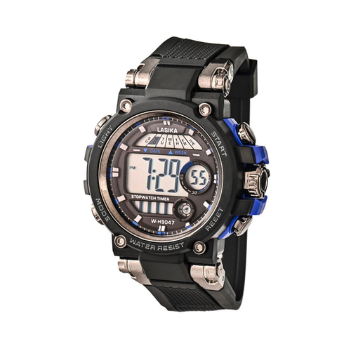 Ψηφιακό ρολόι χειρός - LS9047 - Lasika - 817322 - Black/Blue