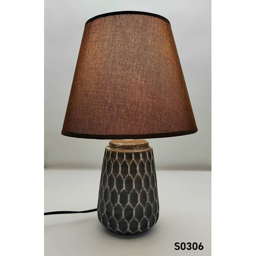Επιτραπέζιο φωτιστικό - Πορτατίφ - S0306 - 80306 - Brown