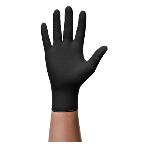 ΓΑΝΤΙΑ ΝΙΤΡΙΛΙΟΥ MERCATOR GOGRIP ΣΕ ΜΑΥΡΟ ΧΡΩΜΑ SMALL (S) 4ΤΕΜ.