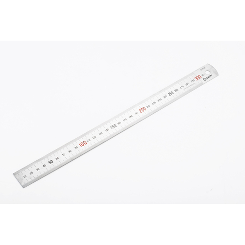 Ρίγα ατσάλινη διπλής όψης 300mm - 12". Απο την μια μεριά μετρική απο την άλλη ίντσα. / ST91402