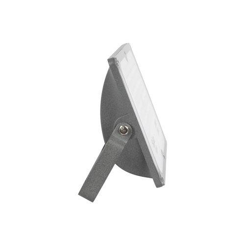 GLOBOSTAR® LUMOVOX 73067 Προβολέας LED 100W 5000lm 120° DC 5V με Φωτοβολταϊκό Panel 5V 8W & Επαναφορτιζόμενη Μπαταρία Li-ion 3.2V 5000mAh Αδιάβροχο IP65 Ψυχρό Λευκό 6000K - 120 x SMD2835 Sanan Chip - Γκρι Ανθρακί - Μ24.5 x Π0 x Υ15.8cm - 2 Χρόνια Εγγύηση
