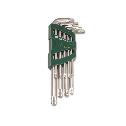 Torx μπίλια μακριά σετ 9τεμ. T10 - T15 - T20 - T25 - T27 - T30 - T40 - T45 - T50 / ST09715