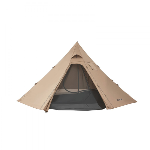 Σκηνή VEVOR για 4 άτομα, Σκηνές Camping Tipi με γρύλο κουζίνας και εσωτερική σκηνή, Φορητές σκηνές χειμερινής κατασκήνωσης με φούστα χιονιού, Εύκολη εγκατάσταση, Αδιάβροχες σκηνές καταφυγίου 4 εποχών για ψάρεμα με σακίδιο πλάτης