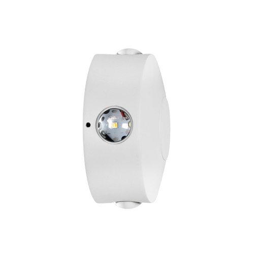 kelvo® ARKOS KLV-101-0109 Μοντέρνο Φωτιστικό Τοίχου - Απλίκα LED 8W 840lm 15° AC 220-240V Αδιάβροχο IP65 Θερμό Λευκό 2700K - Lumileds COB Chip & TÜV SÜD Driver - Λευκό Ματ - Μ13 x Π5.5 x Υ13cm - 5 Χρόνια Εγγύηση