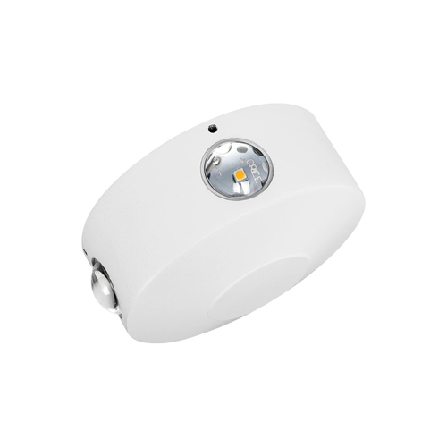 kelvo® ARKOS KLV-101-0109 Μοντέρνο Φωτιστικό Τοίχου - Απλίκα LED 8W 840lm 15° AC 220-240V Αδιάβροχο IP65 Θερμό Λευκό 2700K - Lumileds COB Chip & TÜV SÜD Driver - Λευκό Ματ - Μ13 x Π5.5 x Υ13cm - 5 Χρόνια Εγγύηση