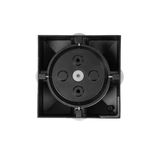 kelvo® ARKOS KLV-101-0110 Μοντέρνο Φωτιστικό Τοίχου - Απλίκα LED 8W 840lm 15° AC 220-240V Αδιάβροχο IP65 Θερμό Λευκό 2700K - Lumileds COB Chip & TÜV SÜD Driver - Μαύρο Ματ - Μ14 x Π5.5 x Υ14cm - 5 Χρόνια Εγγύηση