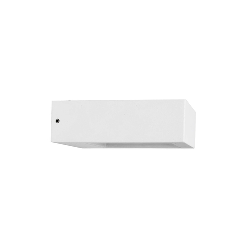 kelvo® AURA KLV-101-0118 Μοντέρνο Φωτιστικό Τοίχου - Απλίκα LED 7W 875lm 45° AC 220-240V Αδιάβροχο IP65 Θερμό Λευκό 2700K - Bridgelux COB Chip & TÜV SÜD Driver - Λευκό Ματ - Μ15 x Π12.5 x Υ4.5cm - 5 Χρόνια Εγγύηση