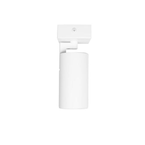 kelvo® SPOTA KLV-101-0135 Μοντέρνο Κινούμενο Φωτιστικό Σποτ Οροφής με Ντουί 1 x GU10 90° AC 220-240V IP20 - Λευκό Ματ - Μ7 x Π6 x Υ14cm
