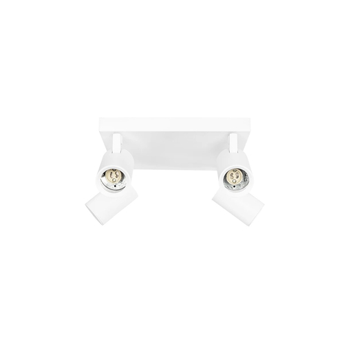 kelvo® SPOTA KLV-101-0147 Μοντέρνο Κινούμενο Φωτιστικό Σποτ Οροφής με Ντουί 4 x GU10 90° AC 220-240V IP20 - Λευκό Ματ - Μ26 x Π26 x Υ14cm