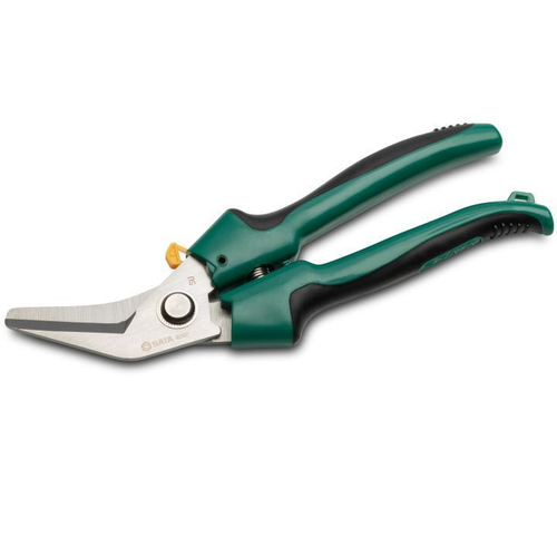 Ψαλίδι πολλαπλών χρήσεων με καμπυπλωτες λάμες
Με κοφτερές και ανθεκτικές λεπίδες εξαιρετικής επεξεργασίας.
Σχεδιασμένο με λεπίδα μικρής γωνίας για το κόψιμο σκληρών αντικειμένων.
Η ελατηριωτή δράση βοηθά στη μείωση της κόπωσης του χεριού.
Ρυθμιζόμενο συνδετικό για εύκολη συντήρηση.
Βελτιστοποιημένα σημεία επαφής χεριού και δακτύλων στη λαβή για μέγιστη εφαρμογή, έλεγχο και εργονομία χρήστη.
Χρησιμοποιούνται για το κόψιμο καλωδίου χαλκού 4-αγωγών, μαλακού καλωδίου, δέρματος, χαρτονιού, πλαστικών πλακών, λεπτού αλουμινίου και άλλων υλικών. / ST93107