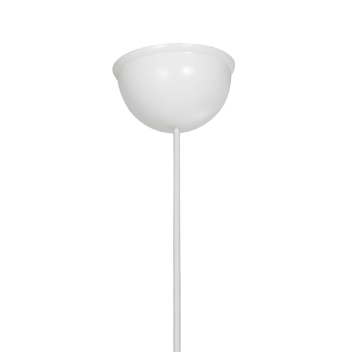 GLOBOSTAR® SOLEI 205-0008 Boho Κρεμαστό Φωτιστικό Οροφής με Ντουί 1 x E27 AC 220-240V IP20 - Λευκό - M30 x Π30 x Υ35cm