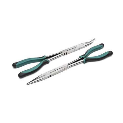 1 - Μυτοτσίμπιδο μακρύ: Ιδανικό για εργασία σε στενούς χώρους, το μακρύ μυτοτσίμπιδο προσφέρει εξαιρετική ακριβή χειρισμό.
1 - 45° Στραβοτσίμπιδο μακρύ: Το στραβοτσίμπιδο διαθέτει σιαγόνες που ανοίγουν πιο πλατιά από τις λαβές, για επιπλέον εμβέλεια σε περιορισμένα σημεία.
Οι επίπεδες ραβδώσεις είναι πιο ανθεκτικές και έχουν πιο λεπτό προφίλ για καλύτερη απόδοση.
Η άρθρωση πολλαπλών μοχλών επιτρέπει το άνοιγμα των σιαγονών με λιγότερη προσπάθεια και ελάχιστη κίνηση των λαβών.
Οι οδοντωτές σιαγόνες εξασφαλίζουν ακριβές κράτημα ακόμα και σε περιορισμένα σημεία.
Δίχρωμη αντιολισθητική λαβή TPE για άνεση και ασφαλές κράτημα.
Κατασκευασμένο από χάλυβα κράματος χρωμίου-βανιδίου (Cr-V) για εξαιρετική αντοχή και μακροχρόνια χρήση.
Το εργαλείο πληροί ή υπερβαίνει το πρότυπο ASME B107.500, που εγγυάται την ποιότητα και την αξιοπιστία του. / ST70003U