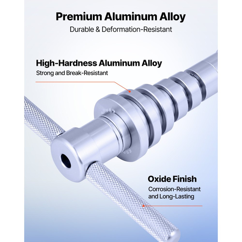 Κιτ Πίεσης Ρουλεμάν VEVOR, 25 τεμάχια, Σετ Κατσαβιδιών Ρουλεμάν και Στεγανοποίησης με Δακτυλίους & Κλειδιά, Σετ Εργαλείων Κατσαβιδιού Δακτυλίου, Κιτ Εργαλείων Αφαίρεσης Στεγανοποίησης από Κράμα Αλουμινίου Βαρέως Τύπου με Θήκη Αποθήκευσης