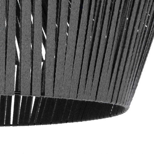 GLOBOSTAR® NUI 205-0066 Boho Κρεμαστό Φωτιστικό Οροφής με Ντουί 1 x E27 AC 220-240V IP20 - Γκρι - M60 x Π60 x Υ41cm