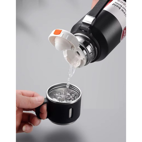 Φορητό παγούρι-θερμός - 600ml - 312598 - White