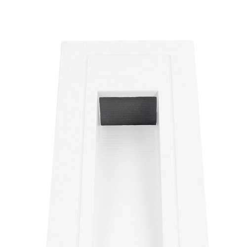 kelvo® STEPART KLV-101-0094 Μοντέρνο Χωνευτό Φωτιστικό Σκαλοπατιού - Διαδρόμου LED 7W 735lm 45° AC 220-240V Αδιάβροχο IP65 Θερμό Λευκό 2700K - Lumileds SMD Chip & TÜV SÜD Driver - Λευκό Ματ - Μ6.5 x Π6.5 x Υ21cm / Q5.41 x 18.9cm - 5 Χρόνια Εγγύηση