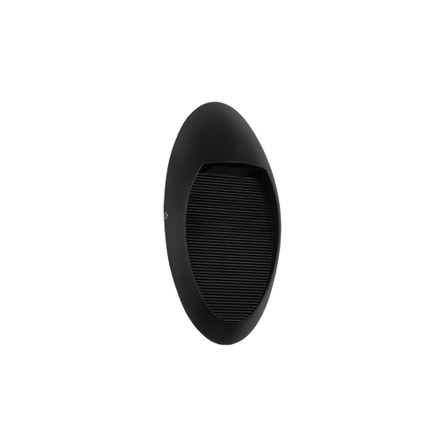 kelvo® STEPART KLV-101-0101 Μοντέρνο Φωτιστικό Σκαλοπατιού - Διαδρόμου LED 3W 375lm 45° AC 220-240V Αδιάβροχο IP65 Θερμό Λευκό 2700K - Lumileds SMD Chip & TÜV SÜD Driver - Μαύρο Ματ - Μ13 x Π5.5 x Υ26cm - 5 Χρόνια Εγγύηση