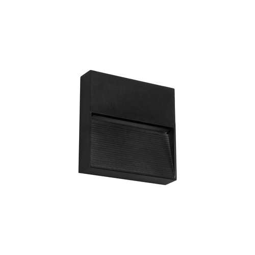 kelvo® STEPART KLV-101-0104 Μοντέρνο Φωτιστικό Σκαλοπατιού - Διαδρόμου LED 4W 500lm 45° AC 220-240V Αδιάβροχο IP65 Θερμό Λευκό 2700K - Lumileds SMD Chip & TÜV SÜD Driver - Μαύρο Ματ - Μ15 x Π3.5 x Υ15cm - 5 Χρόνια Εγγύηση