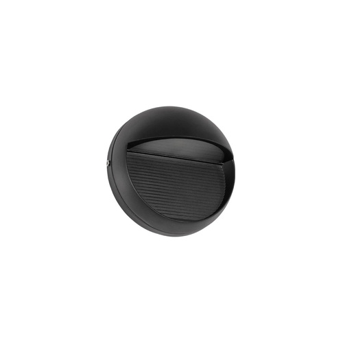 kelvo® STEPART KLV-101-0095 Μοντέρνο Φωτιστικό Σκαλοπατιού - Διαδρόμου LED 3W 375lm 45° AC 220-240V Αδιάβροχο IP65 Θερμό Λευκό 2700K - Lumileds SMD Chip & TÜV SÜD Driver - Μαύρο Ματ - Μ16 x Π8 x Υ16cm - 5 Χρόνια Εγγύηση