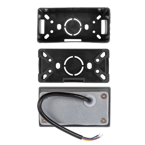kelvo® STEPART KLV-101-0081 Μοντέρνο Χωνευτό Φωτιστικό Σκαλοπατιού - Διαδρόμου LED 3W 375lm 45° AC 220-240V Αδιάβροχο IP65 Θερμό Λευκό 2700K - Lumileds SMD Chip & TÜV SÜD Driver - Γκρι Ανθρακί Ματ - Μ10.5 x Π4.5 x Υ6cm / Q9.12 x 4.49cm - 5 Χρόνια Εγγύηση
