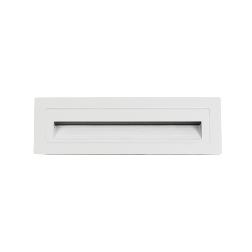 kelvo® STEPART KLV-101-0088 Μοντέρνο Χωνευτό Φωτιστικό Σκαλοπατιού - Διαδρόμου LED 6W 750lm 45° AC 220-240V Αδιάβροχο IP65 Θερμό Λευκό 2700K - Lumileds SMD Chip & TÜV SÜD Driver - Λευκό Ματ - Μ21 x Π5.5 x Υ6.5cm / Q20.3 x 5.6cm - 5 Χρόνια Εγγύηση
